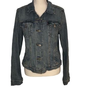 Levi Strauss Red Tab Jean Jacket Button Front
